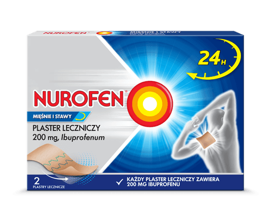 Nurofen Mięśnie I Stawy, Plaster Leczniczy, (Ibuprofen 200 Mg )
