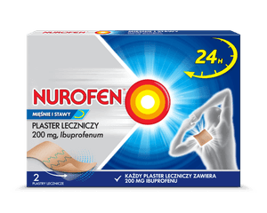 Nurofen Mięśnie I Stawy,  Plaster Leczniczy, (Ibuprofen 200 Mg )
