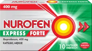 Nurofen Express Forte (Ibuprofen 400mg) 10 Kapsulek
