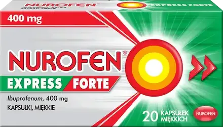Nurofen Express Forte (Ibuprofen 400mg) 20 Kapsulek