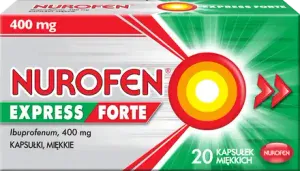 Nurofen Express Forte (Ibuprofen 400mg) 20 Kapsulek